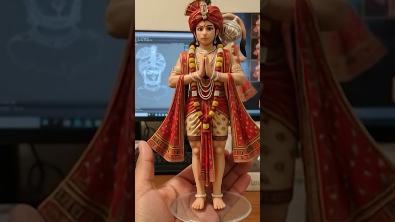 3D Ai Photo Editing | 3D Ai Video Editing | Hanuman Ji