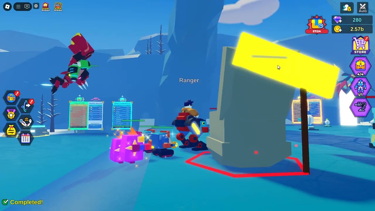 Gelling epic things in bot clash simulator and finally i reached 80m speed