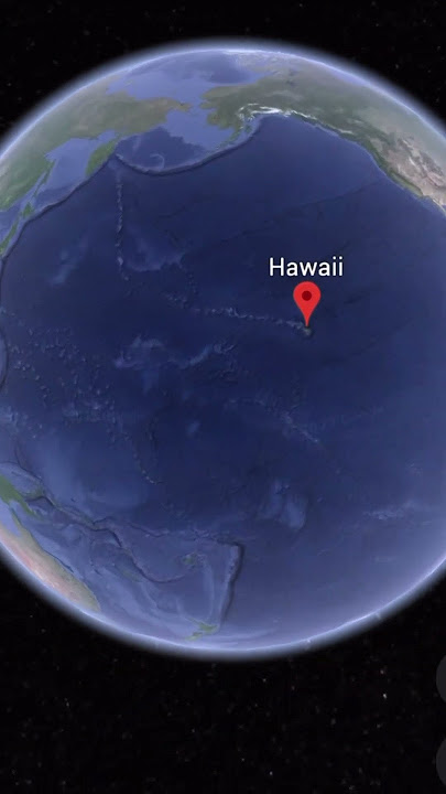 Where is Hawaii on the world map 🗺️.