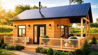 A Home That Whispers Peace in Every Corner | Modern Tiny House Design