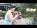 My Wife Almost Shaved Off My Hair 😱  American Family Giving Bollywood Haircut To Indian! 🤔