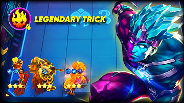 LEGENDARY TRICK‼️ THARZ 3: INFERNO FIEND 3 STAR GORD GATOTKACA  | BEST COMBO IN MAGIC CHESS 2024