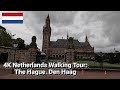 4K Netherlands Walking Tour: The Hague. Den Haag