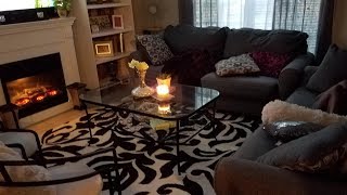 Living room tour glamorous,bling, budget friendly/When I said 11 hours on the rug I meant 1 Hour