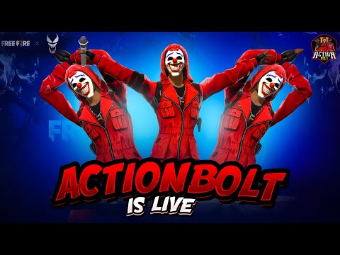 Push To Top 1 Grandmaster With Actionbolt - Free Fire Live - Free Fire Max Live - Push To Top 1 Grandmaster With Actionbolt - Free Fire Live - Free Fire Max Live