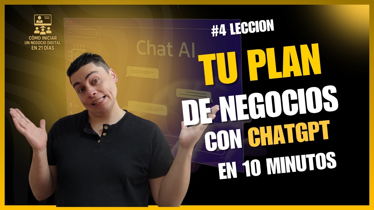 Plan de Negocios Digital: cómo crear el tuyo con IA paso a paso (Día 4 ...