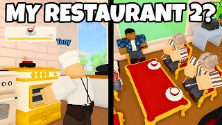 MY RESTAURANT IS BACK in a NEW GAME! - Roblox Run a Restaurant screenshot 1