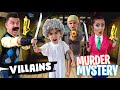 Villains murder mystery in real life scary teacher granny hello neighbor grandpa