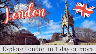 🇬🇧 London Travel Itinerary: 1-day or more. 📸 Tips and ideas for visiting London