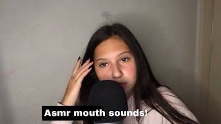 asmr-trigger words(mouth sounds)