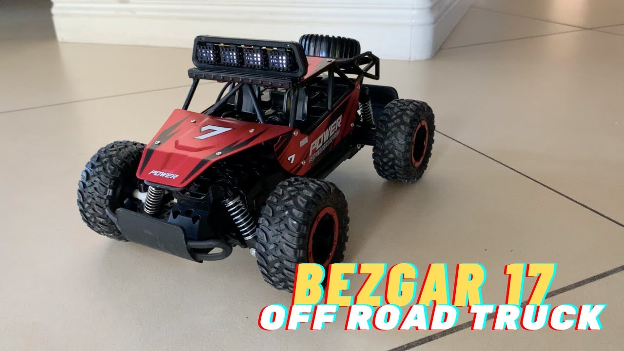 BEZGAR 17 High Speed 20 KMH Off Road RC Truck Unbox and Test