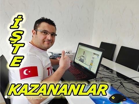 İŞTE ÇEKİLİŞTE KAZANANLAR #çekilişte #kazananlar