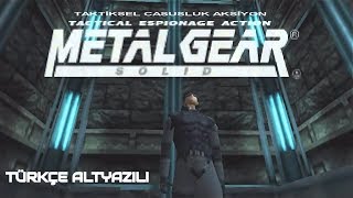Metal Gear Solid Bölüm 1 Türkçe Altyazılı