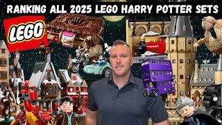 Ranking ALL 2025 LEGO Harry Potter Sets #lego #harrypotter #legoharrypotter