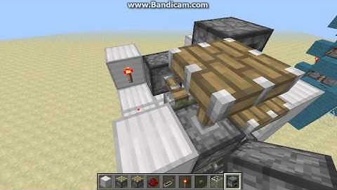 Minecraft 1.7.2 Piston elevator tutorial
