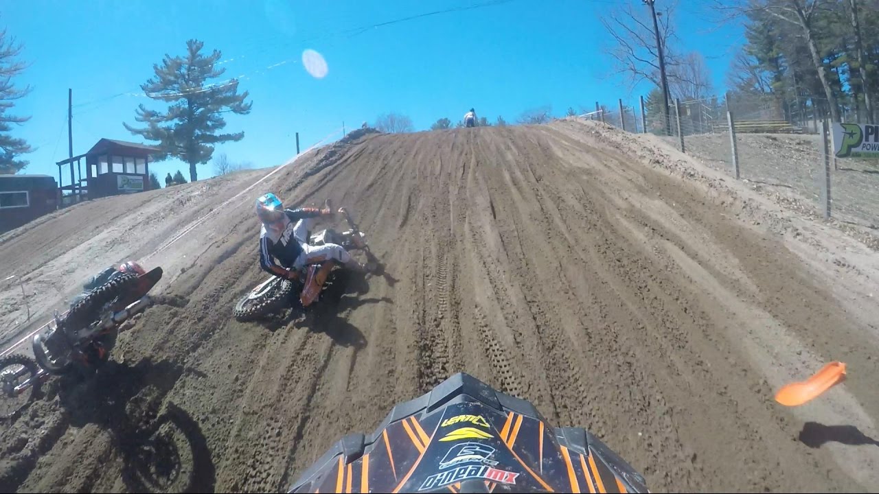 J Day GP 2017 - Rd. 01 - Southwick I - Helmet Cam - Moto 1