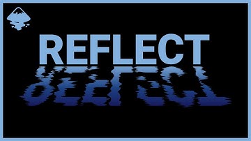 Create a Reflected Text Logo in Inkscape