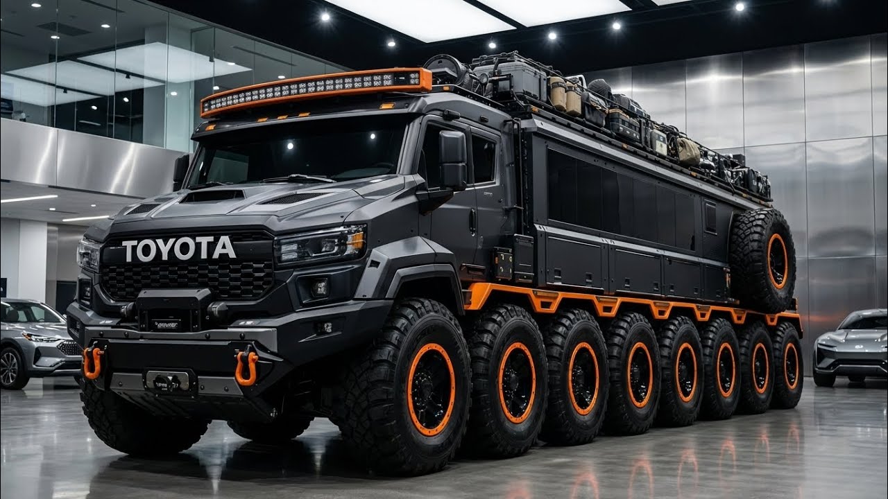 8 Tires on Each Side! 2026 16x16 Toyota ThunderBeast – $2.5 Million Beast