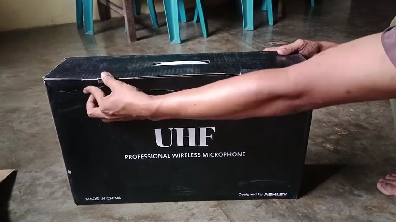 UNBOXING MIC WIRELESS ASHLEY MC FOUR❗❗