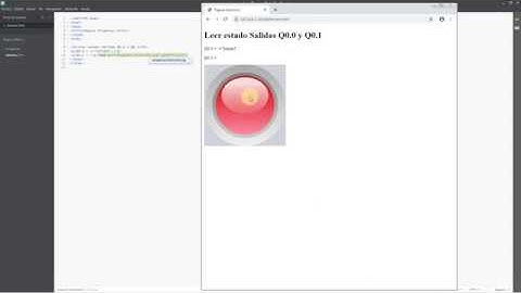 WebServer S7-1200 Pagina de Usuario Dinámica: lectura de variables