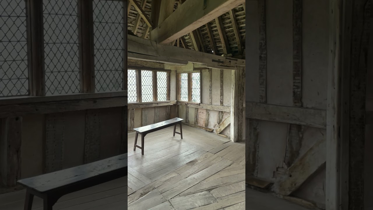 Look inside medieval fortified Manor House 