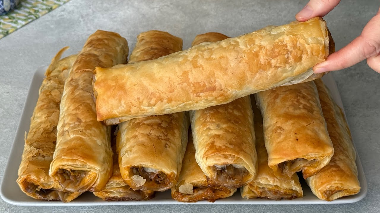 Просто мука + кипяток 👆 Мы делали это неправильно годами! 😱 Рецепт теста для баклажанов