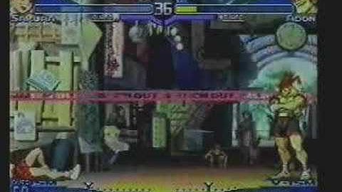 SFA3- Sakura (Fujigo) vs VER (V-ISM Adon)