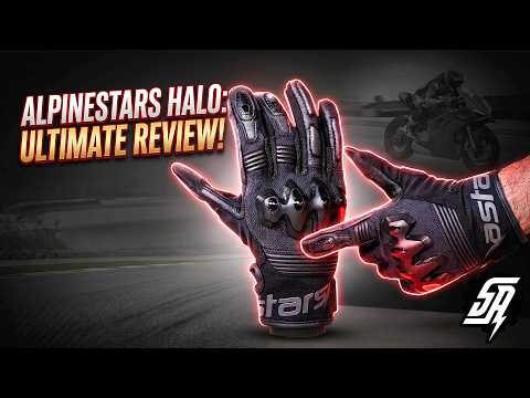 Alpinestars Halo Leather Gloves M 黒/赤 Alpinestars Halo Gloves - Review at SpeedAddicts.com - YouTube