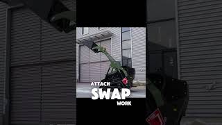 This Compact Loader Does What Bigger Machines Can't #skidsteer #construction