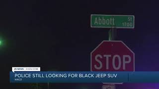 Waco police asking for help in locating suspects that shot at officer