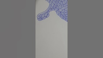 Drawn in silence, shared in motion. #art #drawing #lineart #zentangle #abstractart #shorts