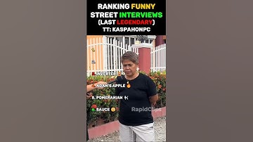 Ranking Funny Street Interviews (Part 2)😂 #shorts  #funny  #viralvideo