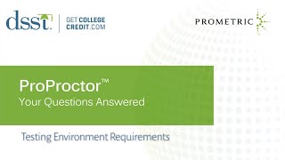 DSST Remote Testing Requirements Part 2
