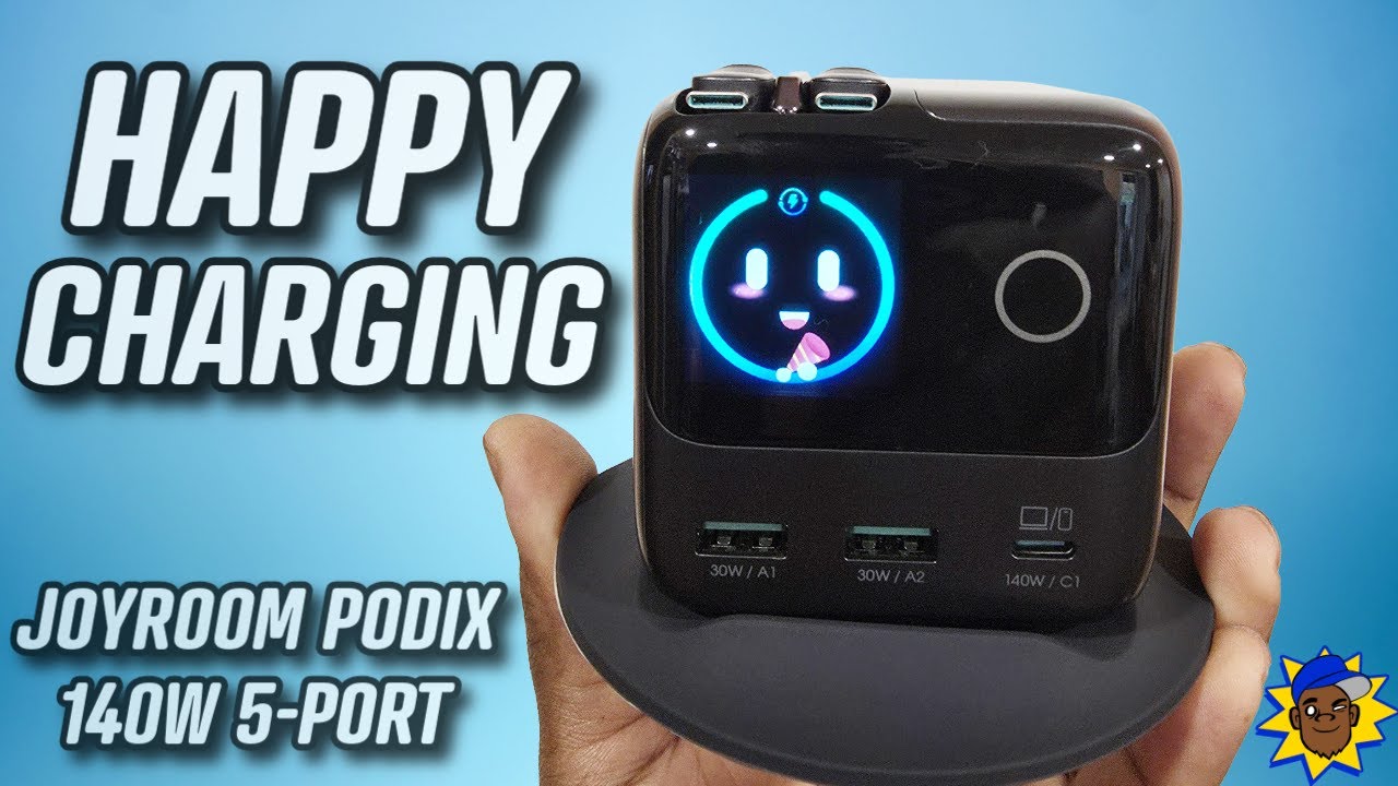 Joyroom Podix — настольное зарядное устройство мощностью 140 Вт с 5 портами, которое доминирует н...