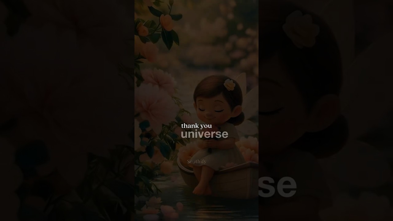 thank to universe everyday. Trust me, life gonna be changed.