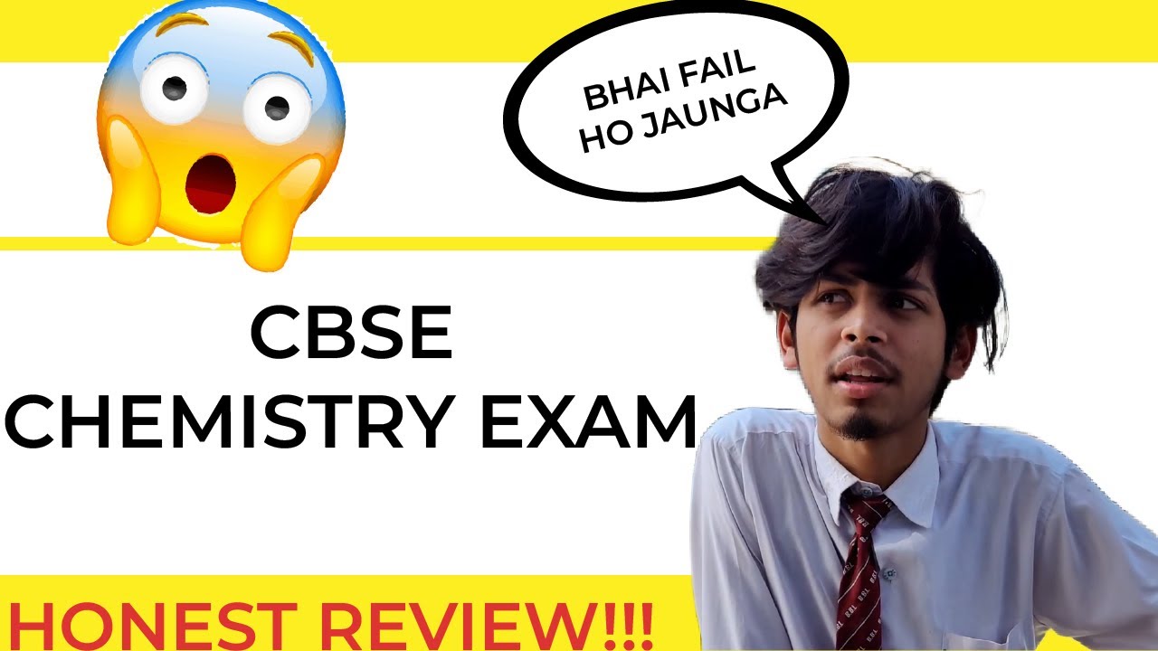 CBSE Board Chemistry Exam 2023 | Very Difficult 😱😭
