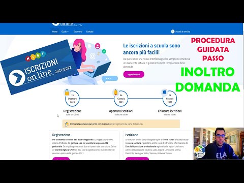 ISCRIZIONI ONLINE 2021/22 : Come inserire la Domanda