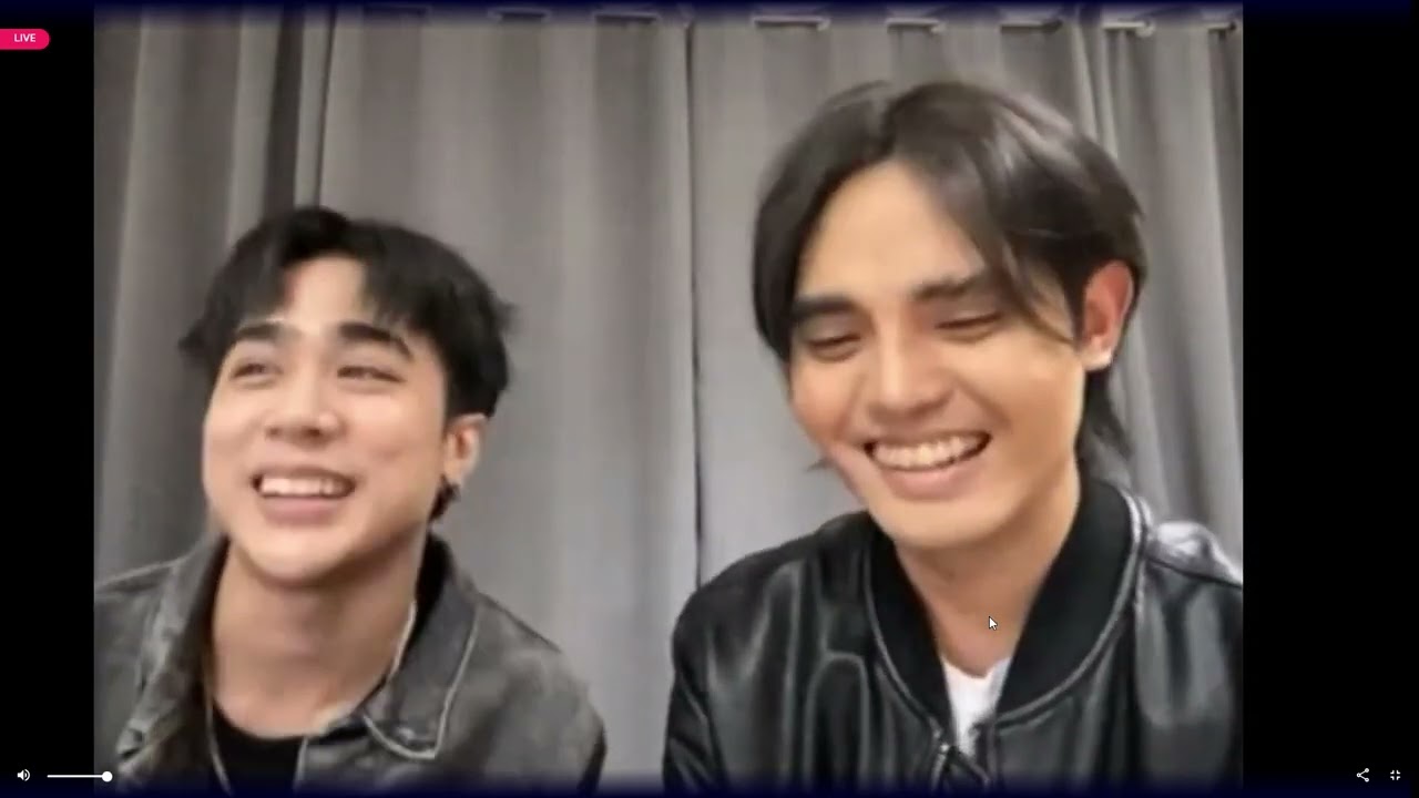 SB19 Pablo and Josh on Club-Z LIVE Pre-Show via Kumu 20230701