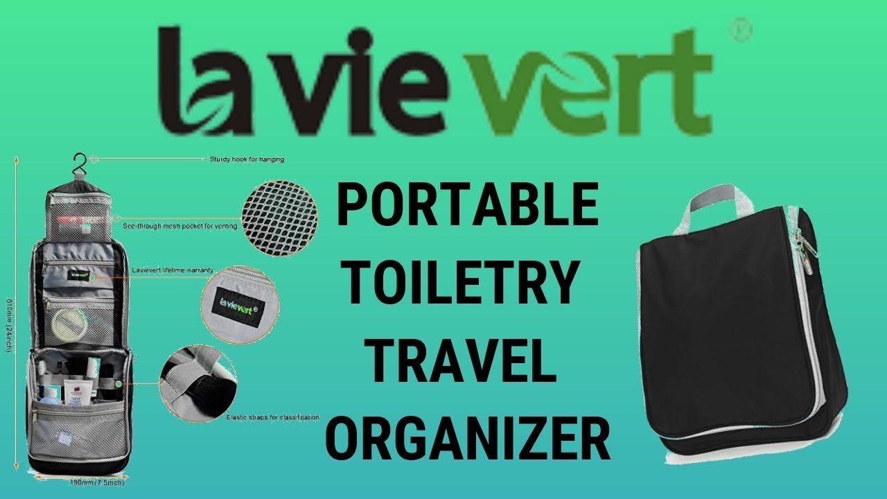 LAVIEVERT PORTABLE TRAVEL ORGANIZER ~ REVIEW