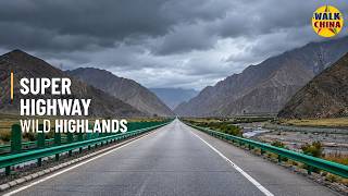 Super Highway, Empty World — Deep into the Wilds of Northwest China | 4K Drive