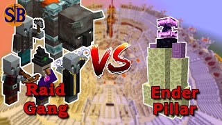 Raid Gang vs End Expansion | Minecraft Mob Battle