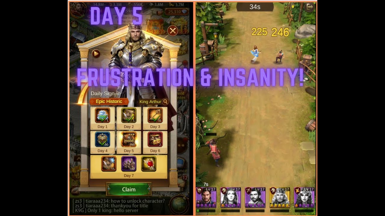 Evony Day 5 Frustration: Clunky Interface & Insane Victory Over ...