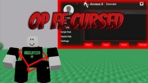 ¡¡🔥 NEW SCRIPT FOR ARCEUS X ROBLOX | FE CURSED 🔥!!