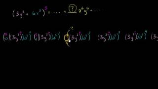 Determining coefficient in binomial expansion | Algebra II | Khan Academy
