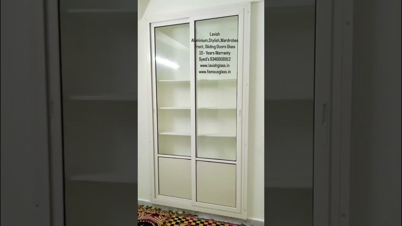 Lavish Aluminium,Stylish Wardrobes Front, Sliding Doors 9346608912 lavishglass.in famousglass.in
