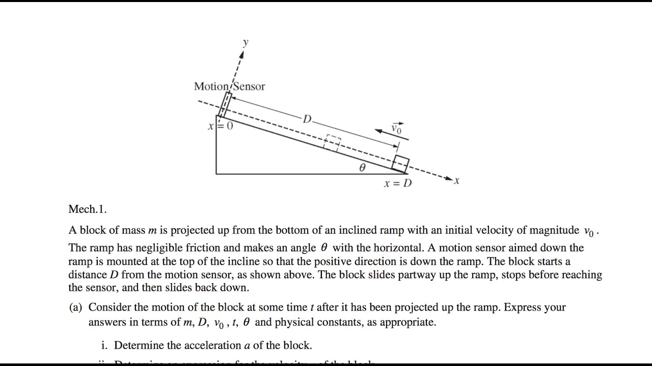 ap kinematics frq