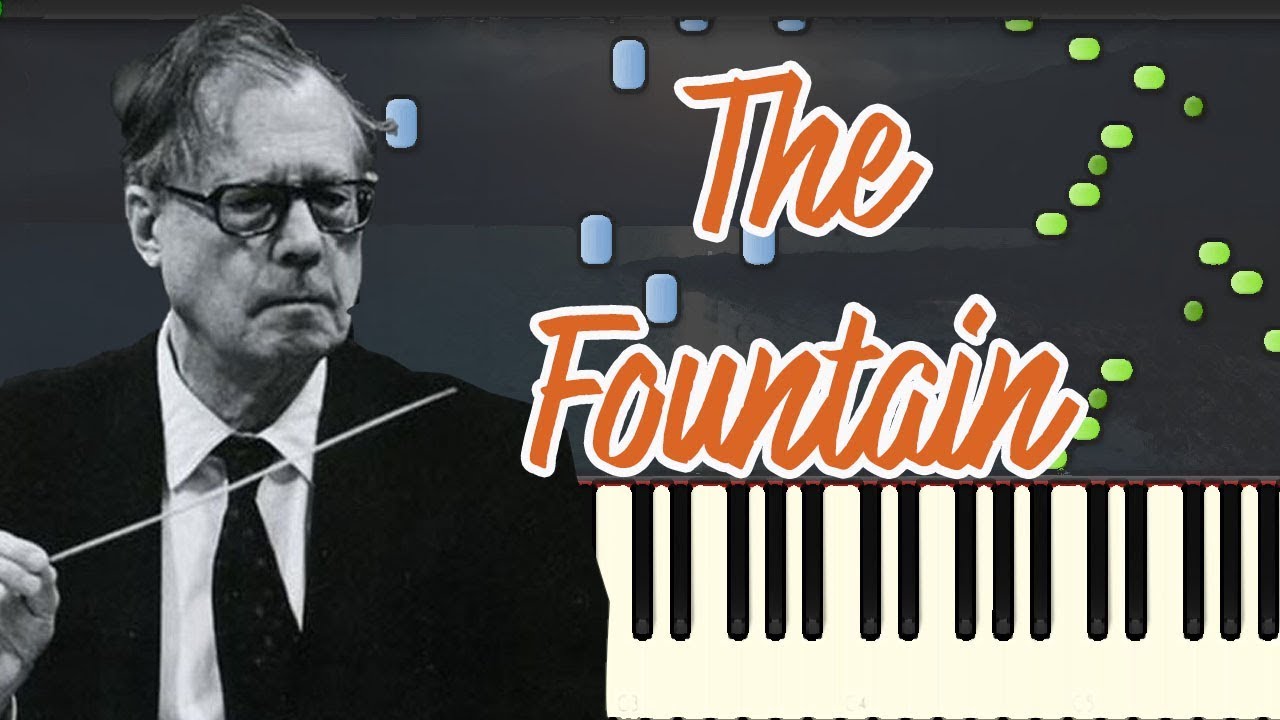 🎹 carl bohm - the fountain (Piano Tutorial Synthesia)❤️♫