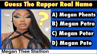 Guess The Rapper&#39;s Real Name | * 99% will fail * | Part 1