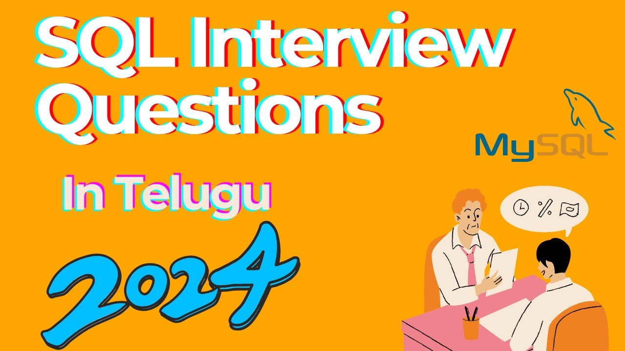 SQL Interview Qustions for Business Analyst in Telugu 2024 - YouTube