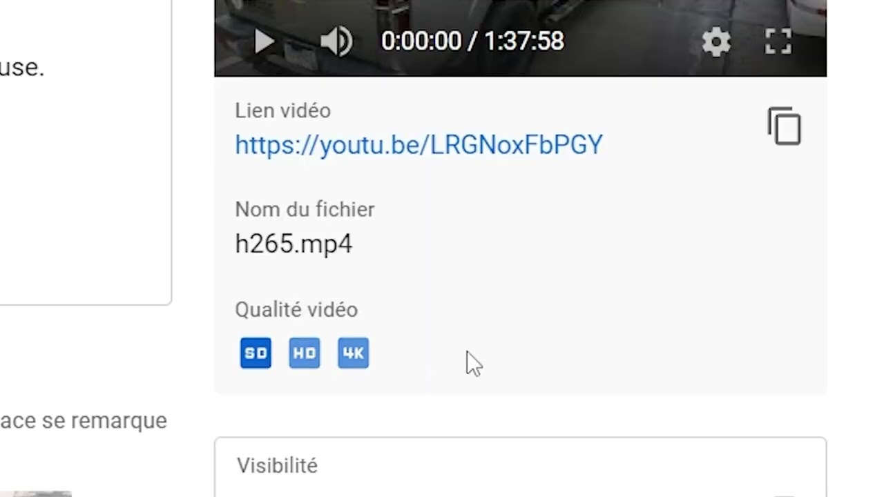 Youtube  Bloqu sur Traitement de la version HD la vido 1080p 4k reste en SD slow dfinition